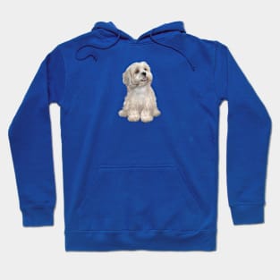 A Lhasa Apso (cream) - Just the Dog Hoodie